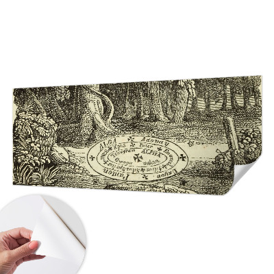 3D fototapetas sienoms su motyvu „Magiškasis ratas“