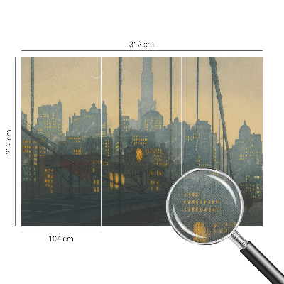 Fototapetai su vakaro panorama