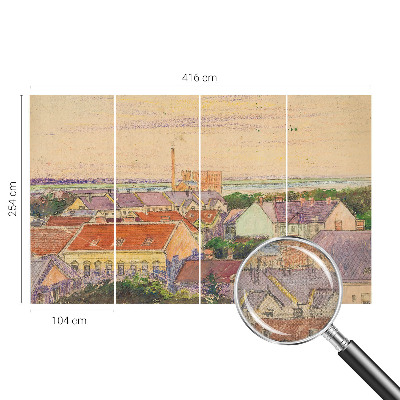 3D fototapetas su baitų skaičiumi