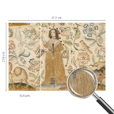 3D fototapetas sienoms Spalvinga gamta