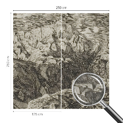 Fototapetas vaiko kambariui Bjerglandskabas