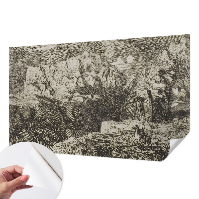 Fototapetas vaiko kambariui Bjerglandskabas