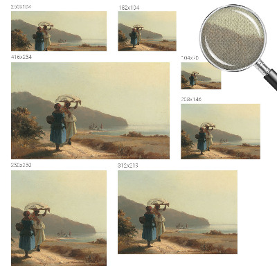 Savaime lipnus fototapetas En gåtur ved kisten