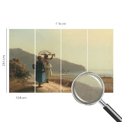 Savaime lipnus fototapetas En gåtur ved kisten