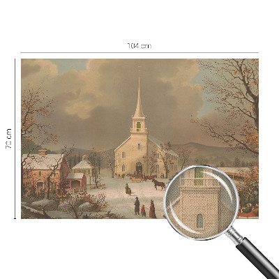 Fototapetas vaiko kambariui Žiemos šalis