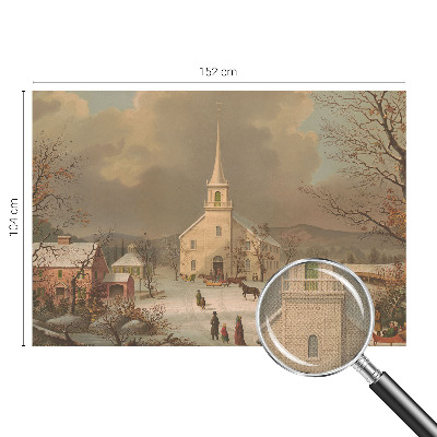 Fototapetas vaiko kambariui Žiemos šalis