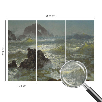 Fototapetai Stormfuldt hav