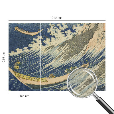 Savaime lipnus fototapetas Havbølger