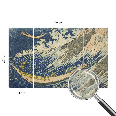 Savaime lipnus fototapetas Havbølger