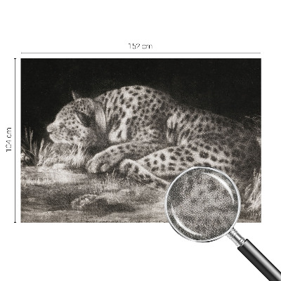 Fototapetai Leopardo vilkelio ženklas