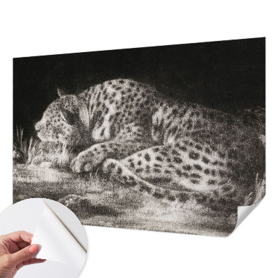 Fototapetai Leopardo vilkelio ženklas