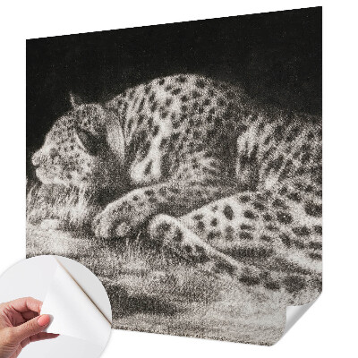 Fototapetai Leopardo vilkelio ženklas