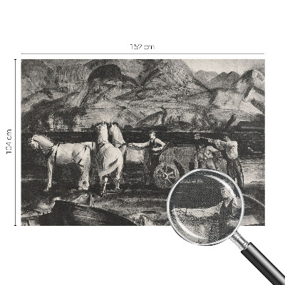 Savaime lipnus fototapetas Landsbyscene