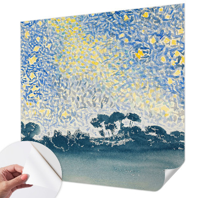 3D fototapetas su šviesos abstrakcijos motyvu