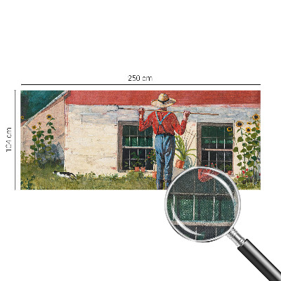 Fototapetai su kaimo peizažu