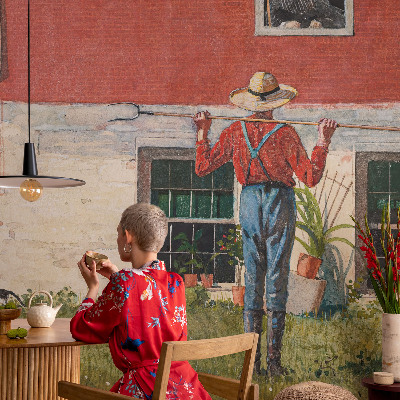 Fototapetai Landsbyscene