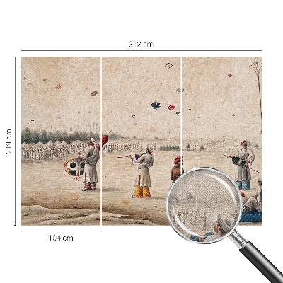 Savaime lipnus fototapetas Šv. drageris