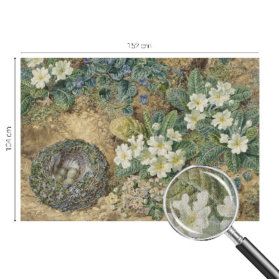 3D fototapetas su pavasario kompozicija