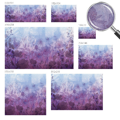 3D fototapetas sienoms su Pastelblombster motyvu