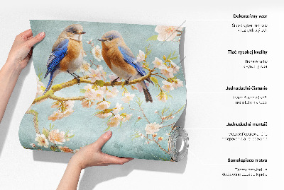 3D fototapetas sienoms Pastelblombster