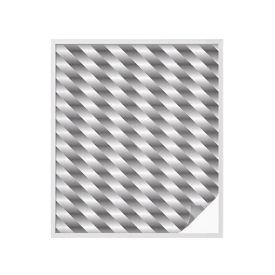 Matinė plėvelė langams su vitražo efektu Geometrinės juostelės