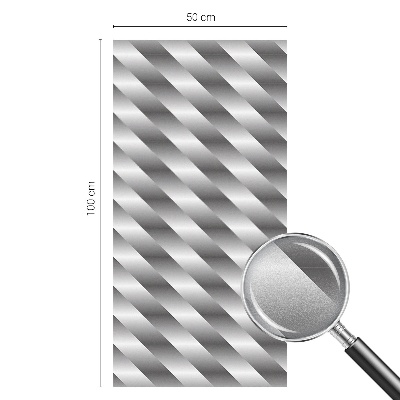 Matinė plėvelė langams su vitražo efektu Geometrinės juostelės