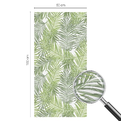 Plėvelė langams privatumui vitražas Augalų raštai