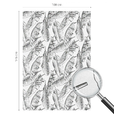 Plėvelė langams privatumui vitražas Tropiniai lapai