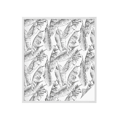 Plėvelė langams privatumui vitražas Tropiniai lapai