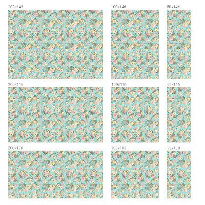 Pieninė plėvelė langams su raštu Atogrąžų raštas