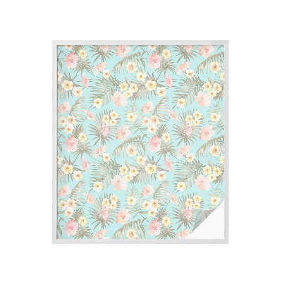 Pieninė plėvelė langams su raštu Atogrąžų raštas