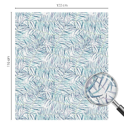 Nepermatoma plėvelė langams Botaninis raštas