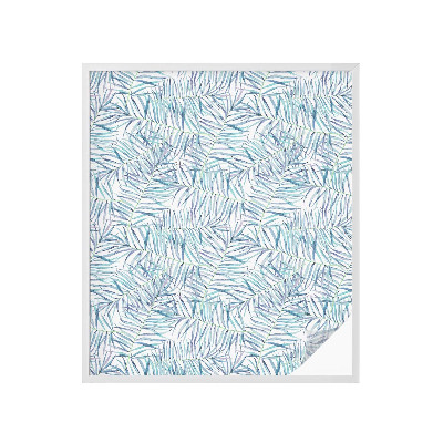 Nepermatoma plėvelė langams Botaninis raštas