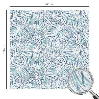 Nepermatoma plėvelė langams Botaninis raštas