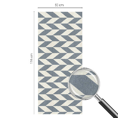 Matinė plėvelė langams su vitražo efektu Geometrinė iliuzija