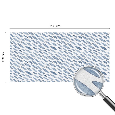 Matinė klijuojama plėvelė langams Mėlyni potėpiai