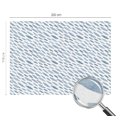 Matinė klijuojama plėvelė langams Mėlyni potėpiai