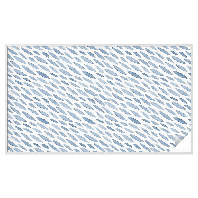 Matinė klijuojama plėvelė langams Mėlyni potėpiai