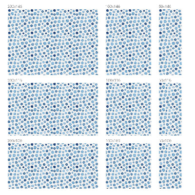 Plėvelė langams privatumui vitražas Akvarelės taškeliai