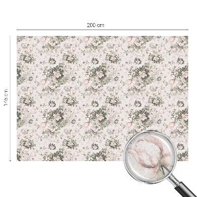 Nepermatoma plėvelė langams Gėlių grožis