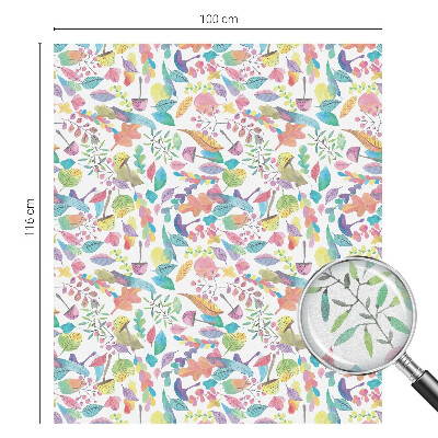 Matinė klijuojama plėvelė langams Spalvinga kompozicija