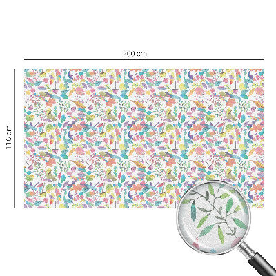 Matinė klijuojama plėvelė langams Spalvinga kompozicija