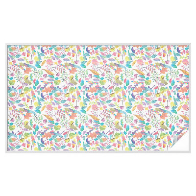 Matinė klijuojama plėvelė langams Spalvinga kompozicija