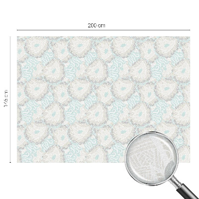 Matinė plėvelė langams su vitražo efektu Subtilūs plunksnos