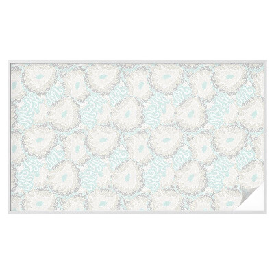 Matinė plėvelė langams su vitražo efektu Subtilūs plunksnos