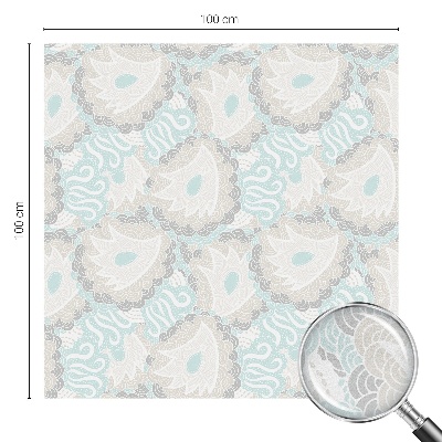 Matinė plėvelė langams su vitražo efektu Subtilūs plunksnos