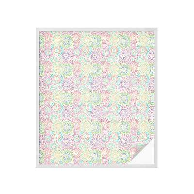 Nepermatoma plėvelė langams Spalvingos mandalos