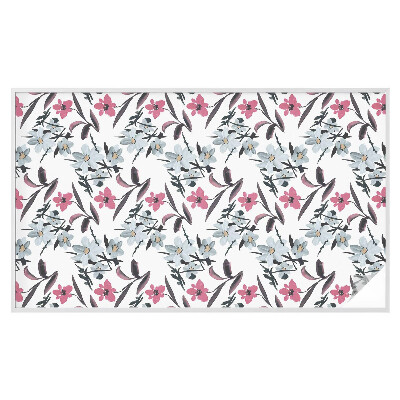 Pieninė plėvelė langams su raštu Gėlių raštas