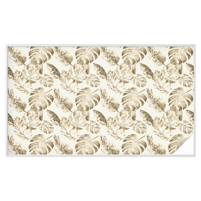 Matinė plėvelė langams su vitražo efektu Tropiniai augalai