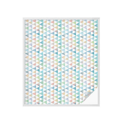 Nepermatoma plėvelė langams Geometriniai trikampiai